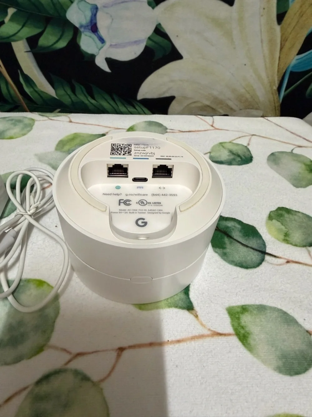 google Nest Wifi Point - White